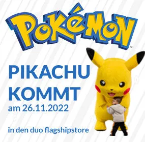 Pikachu kommt in den duoflagshipstore