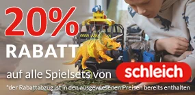 20% Rabatt auf Schleich Spielsets