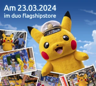 Pikachu im flagshipstore
