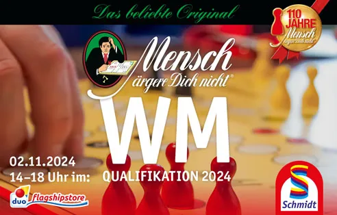 Mensch ärgere dich nicht WM - Schmidt