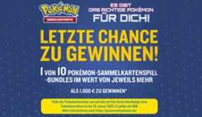 Letzte Chance zu Gewinnen!