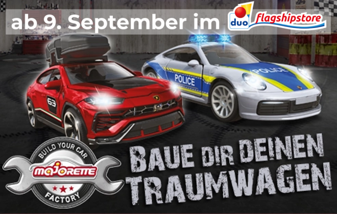Majorette - baue dir deinen Traumwagen
