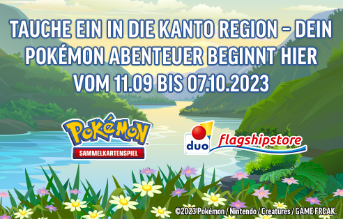 Pokemon Tauschbörse im duo flagshipstore