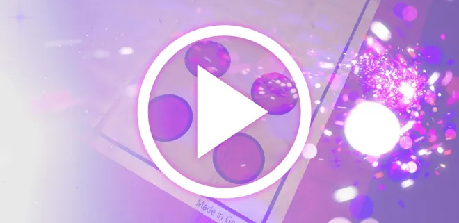 Puzzle challenge Video Play Button