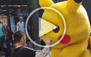 Pikachu Video Play Button