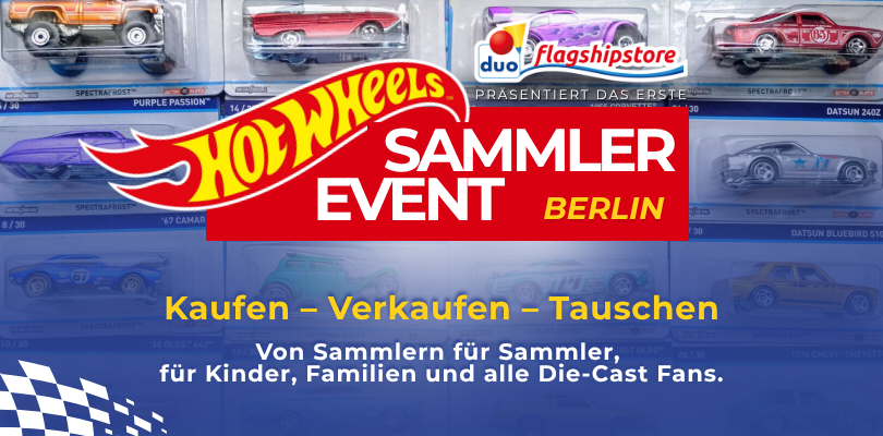 Banner Hot Wheels Sammler Event