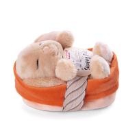 Braunes Kuscheltier Hase in 12cm Größe mit...