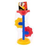 Buntes Sandspielzeug-Set aus Kunststoff mit Eimer,...