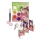 Fantasie-Welt Schminkpalette mit schillernden Farbtönen und glänzendem Finish.