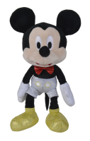 Plüschfigur Disney Sparkly Mickey in 25 cm Größe mit glitzernden Details und charakteristischen großen Ohren.