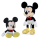 Plüschfigur Disney Sparkly Mickey in 25 cm Größe mit glitzernden Details und charakteristischen großen Ohren.
