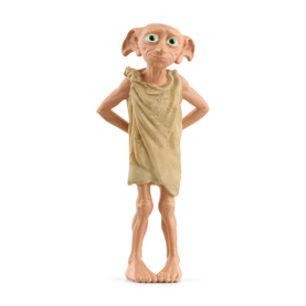 Dobby Figur aus der Schleich Harry Potter Kollektion, detailgetreu gestaltet und etwa 18 cm groß.