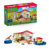 Bauernhof-Spielfiguren-Set von Schleich mit Tierhotel,...