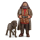 Harry Potter Hagrid und Fang Figur von Schleich mit beeindruckenden Details und handbemalter Qualität.