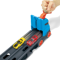 Hot Wheels 2in1 Rennbahn-Transporter