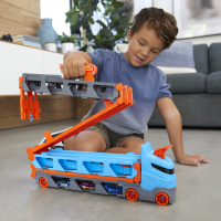 Hot Wheels 2in1 Rennbahn-Transporter