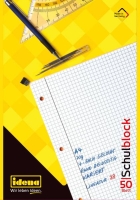 Kariertes Schulblock A4 mit 50 Blatt und FSC-Mix...