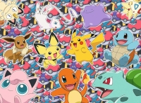 Puzzle mit 100 Teilen, Motiv Pokémon Bereit zu...