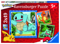 Drei 49-teilige Ravensburger Puzzles mit...