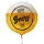 Bierfass-Folienballon zur Feier eines Geburtstages in Form eines Bierfasses mit Schriftzug Happy Beers Day.