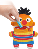 Plüschfigur Ernie aus der Sesamstraße, 30cm groß, idealer Sorgenfresser für Kinder
