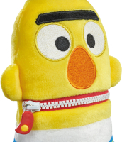 Plüschfigur Bert mit Sorgenfresser-Design aus der Sesamstraße, ca 34cm groß