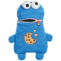 Kleiner blauer Sorgenfresser Krümelmonster mit...
