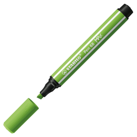 Grüner Filzstift Pen 68 Max mit stabiler Spitze und intensiver Farbe.