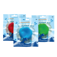 Wasserbombe wiederverwendbar rot blau grün 6cm 3fach sortiert