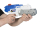 Wasserblaster Super Splash 32cm in Blau mit Pumpfunktion und großer Reichweite