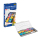 12er Deckfarbkasten mit 1 Tube Deckweiß in bunten Farben - ideal für kreative Malprojekte.