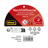 Nachfüllflasche mit 5ml Seifenblasenlösung für endlosen Seifenblasenspaß