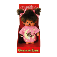 Monchhichi Mädchen, 20 cm groß, leuchtet im...