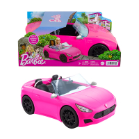 Rosa Cabrio von Barbie mit Glitzereffekten und Platz...