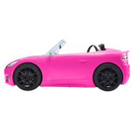 Rosa Cabrio von Barbie mit Glitzereffekten und Platz für zwei Puppen
