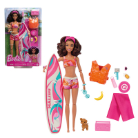 Barbie Surf Puppe mit Hund und Accessoires in...