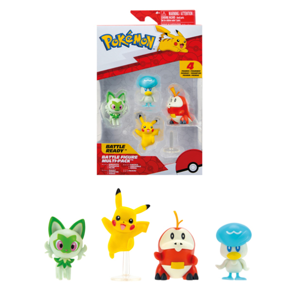 Pokémon Battle Figur Gen IX 4 Stück online kaufen » Zum Shop, 14,99