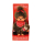 Rosa Mädchen Monchhichi Puppe mit rosa Schleife und süßem Gesichtsausdruck.