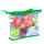 Buntes 7-teiliges Badespielzeug-Set für Kinder mit verschiedenen Tieren und Formen.