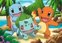 Puzzle mit 2x24 Teilen - Pokémon Pikachu und seine Freunde