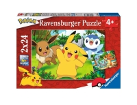 Ravensburger Puzzle Pokémon Pikachu und seine Freunde 2x24 Teile