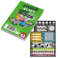 Buntes Familienspiel Clever 4ever Challenge mit Block und...