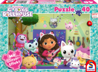 40-teiliges Puzzle Gabbys Dollhouse Partyspaß mit...