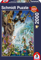 Puzzle im Tal der Wasserfeen mit 2000 Teilen - Entdecke...