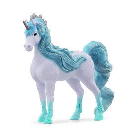 Schleich Bayala Flowy Einhorn Stute, 11,7 cm groß, detailreich und zauberhaft gestaltet.