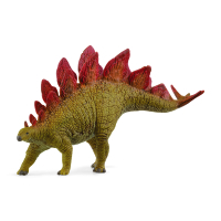 Grauer Dinosaurier Stegosaurus Figur 10,2cm aus...