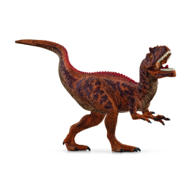 Dinosaurier-Figur Allosaurus in realistischem Design aus Kunststoff.