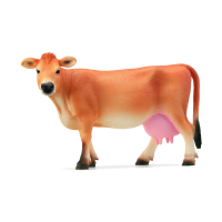 Braune Schleich Farm World Jersey Kuh Figur aus...