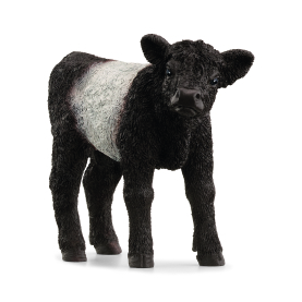 Braunes Galloway-Kalb aus der Schleich Farm World Serie in natürlicher Farbgebung.