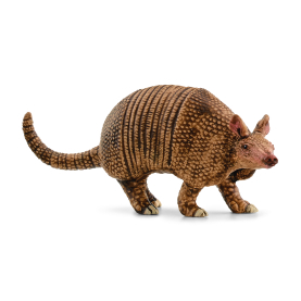 Miniaturfigur eines Gürteltiers aus der Schleich Wild Life Kollektion, detailgetreu und handbemalt.